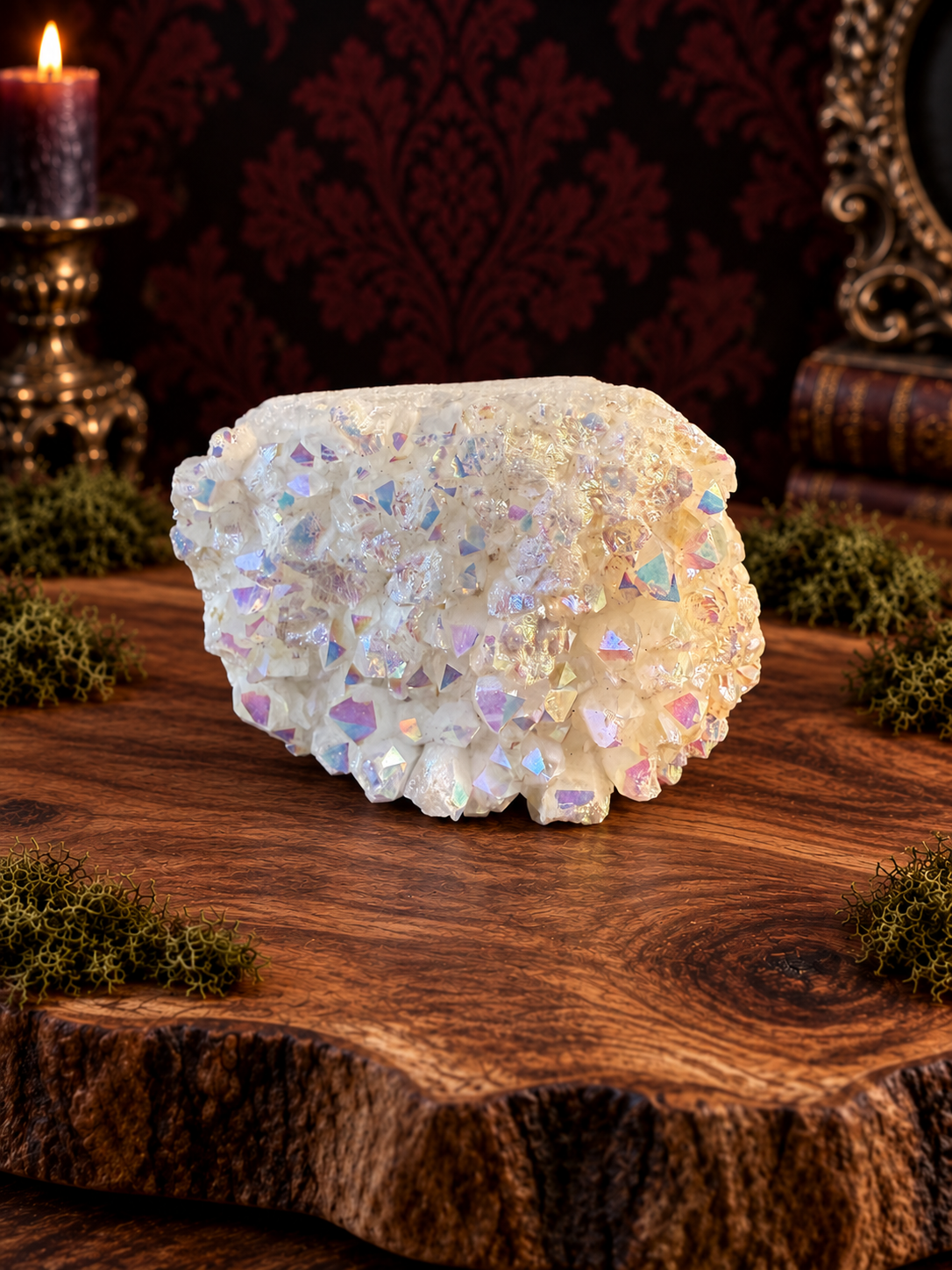 Angel Aura Quartz Cluster