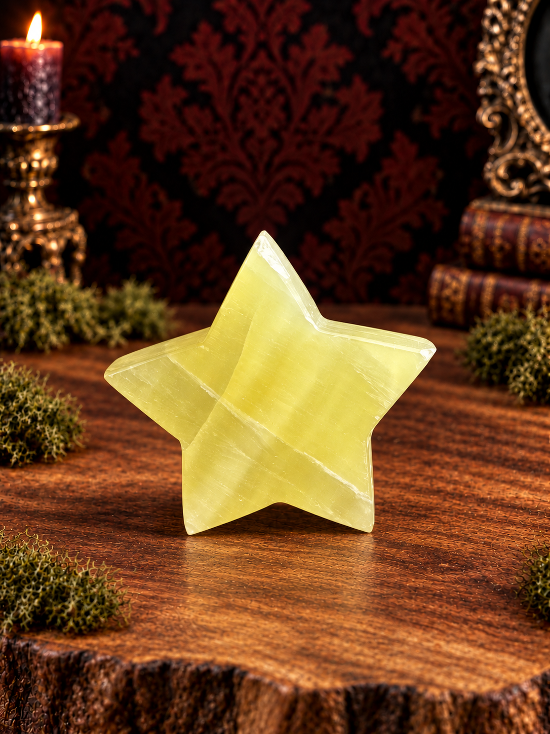 Lemon Calcite Moons