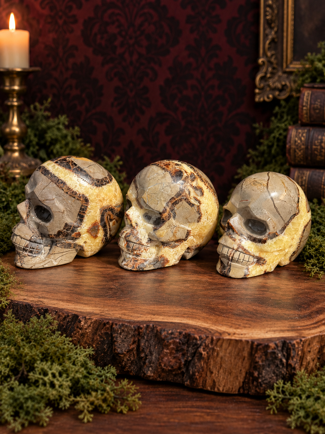Septarian Skulls