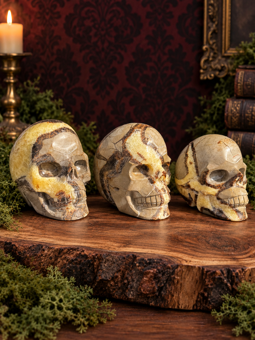Septarian Skulls