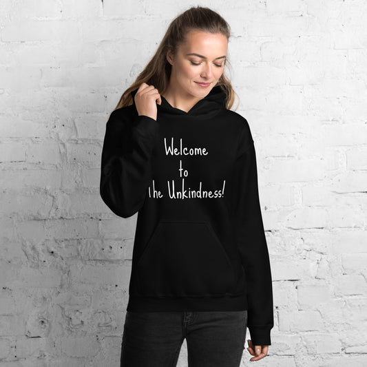 Unisex Hoodie in black, carrying the Raven's Eye Consulting design
